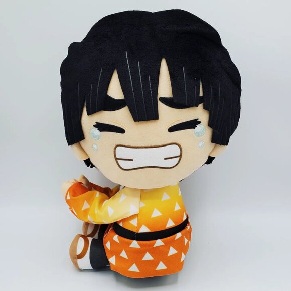 Demon Slayer Clinging Zenitsu Agatsuma Jumbo Plush - Picture 3 of 6
